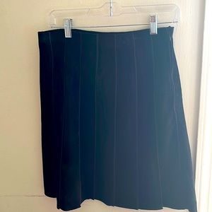 A-line Suede Skirt